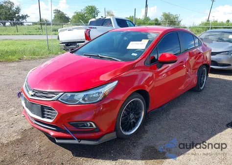 2018 Chevrolet Cruze Ls Auto из США, поврежденный, VIN 1G1BC5SMXJ7211494